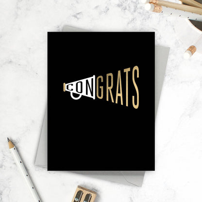 Fine Moments - Megaphone Congrats Card Graduation Cards