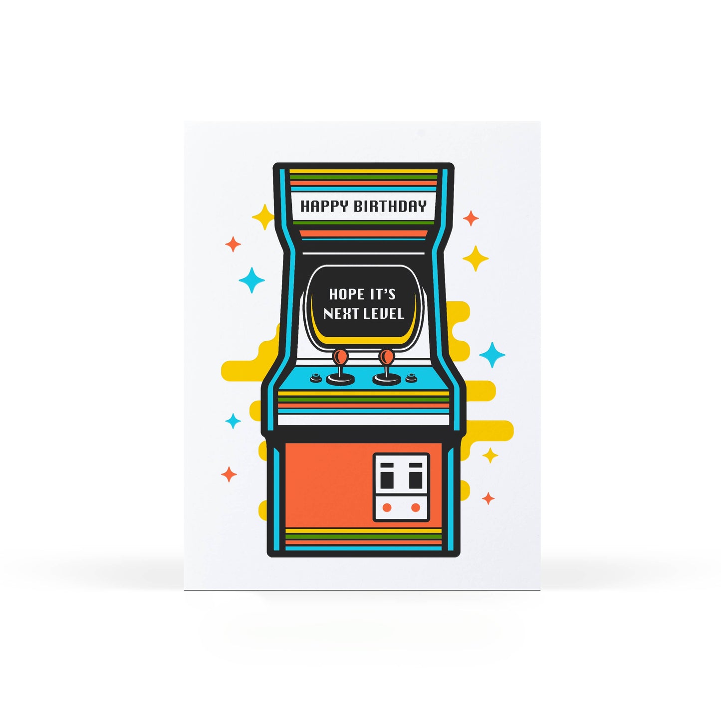 Sweet Bippy Press - Next Level Birthday Greeting Card