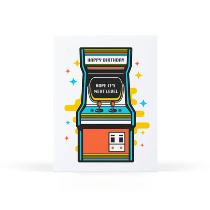 Sweet Bippy Press - Next Level Birthday Greeting Card