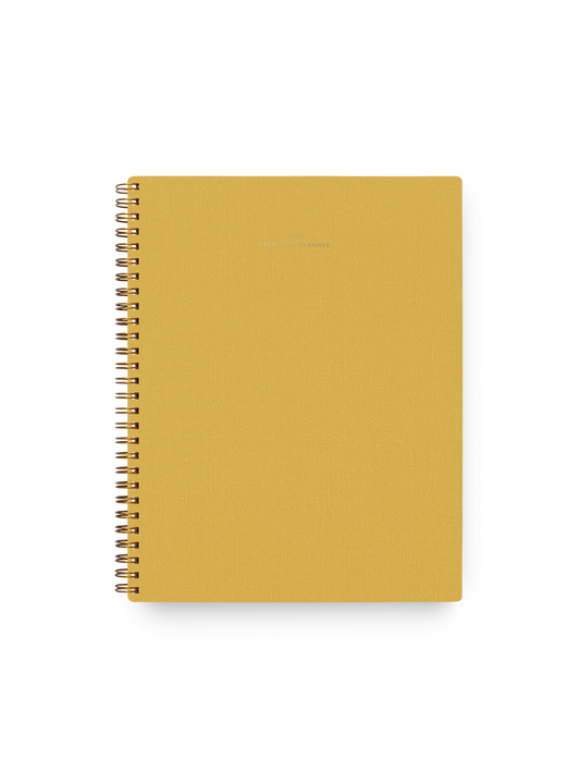 Appointed - 2025 Year Task Planner : Cobalt Yellow