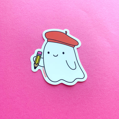 Maison Chanamon - Artist Ghost Sticker