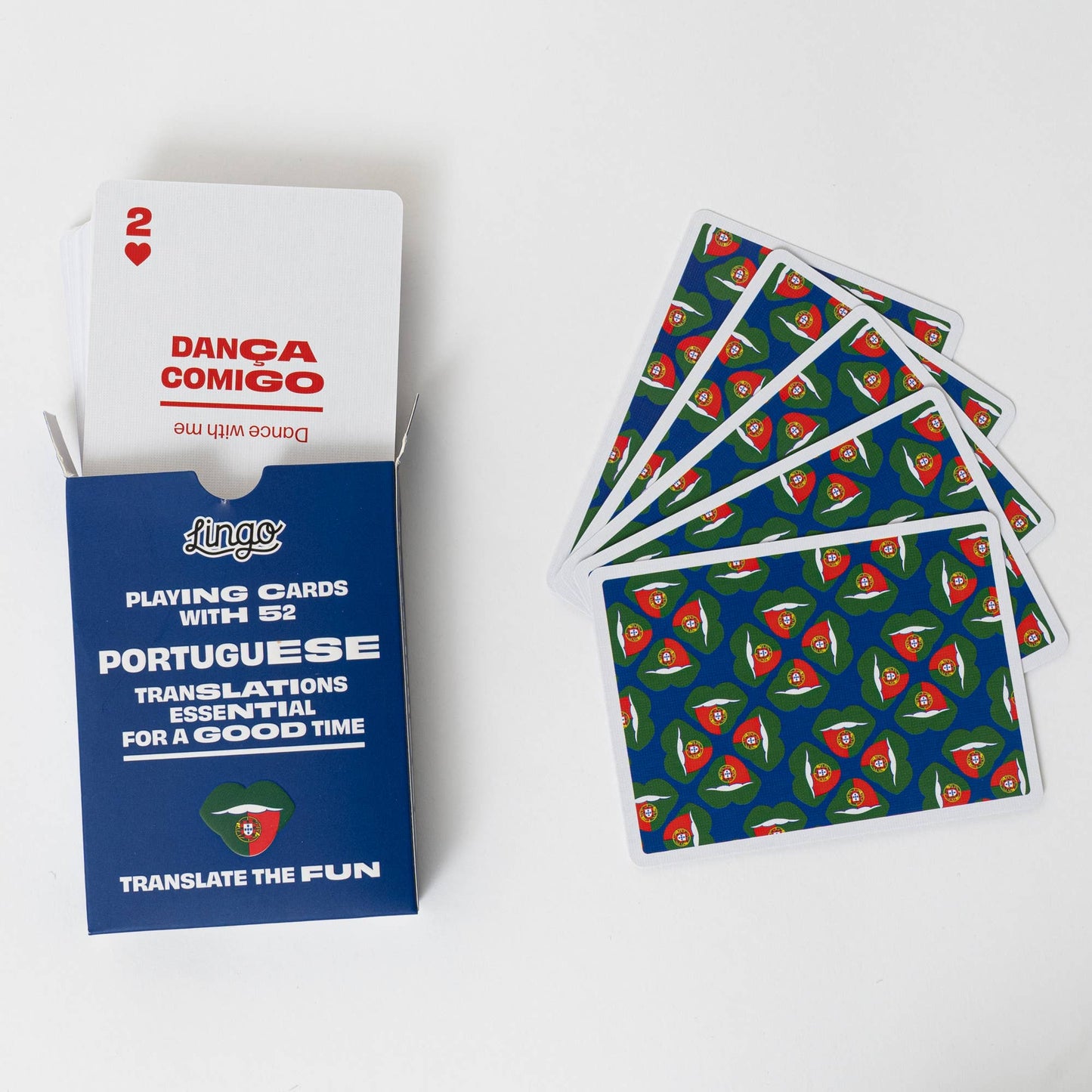 Lingo Playing Cards - Portuguese Lingo Playing Cards