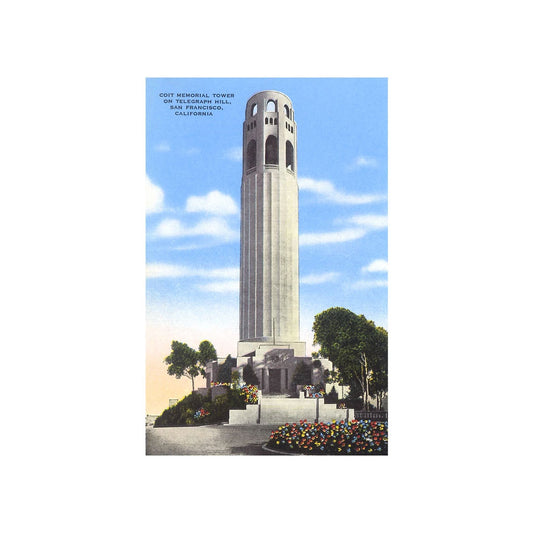 Found - Coit Postcard   SF-373-F