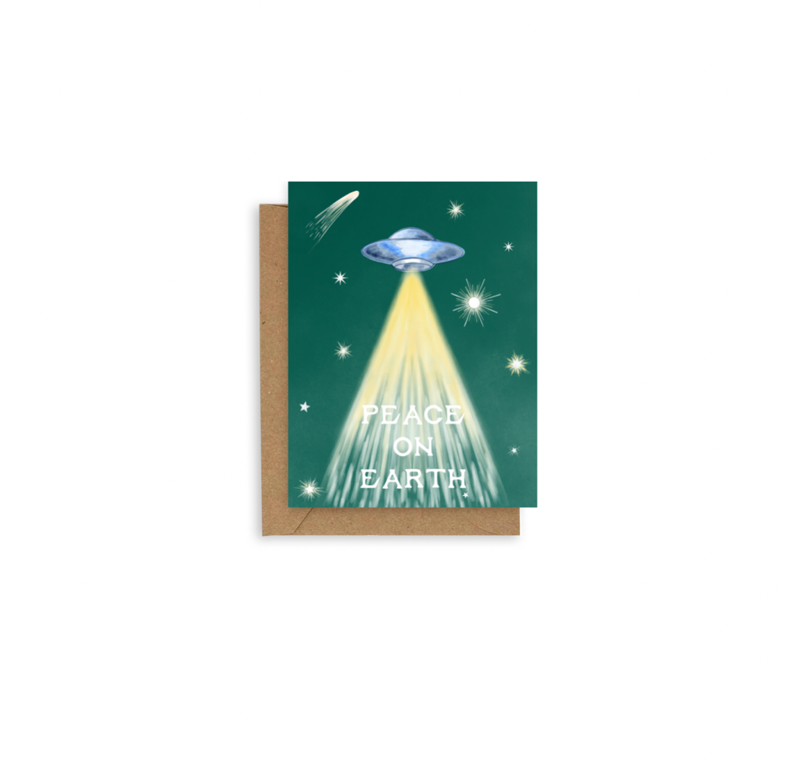 Adelfi - UFO Green Peace on Earth Card