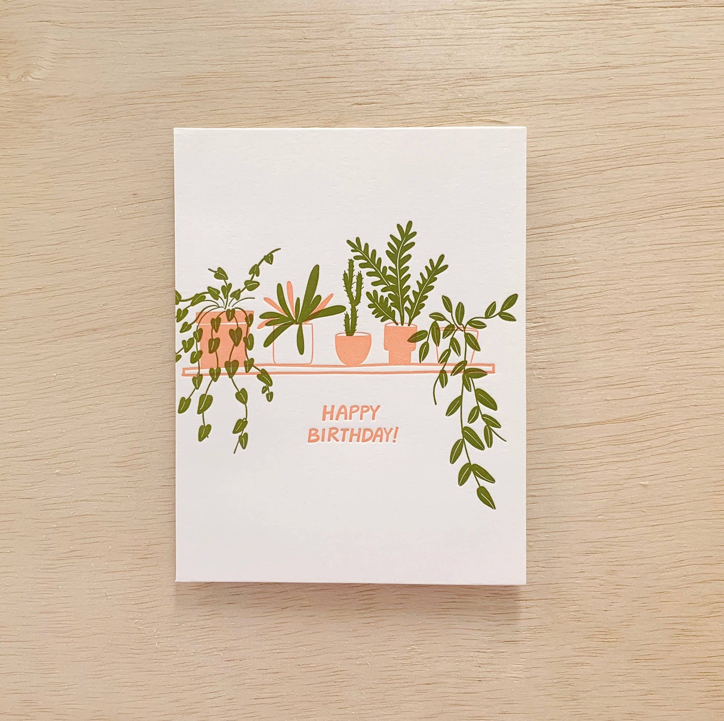 Odd Daughter - Plant Wall - Birthday Card