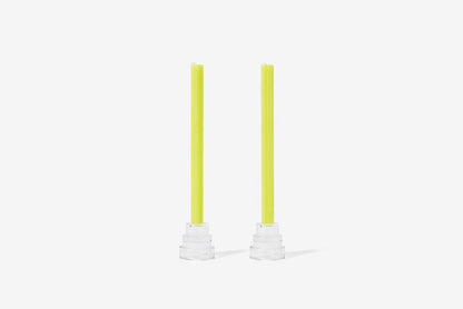 Areaware - Dusen Dusen Taper Candles - Yellow