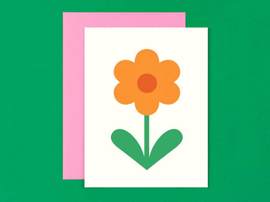 My Darlin' - Flower Friend No. 4, Love Blank Card