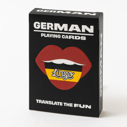 Lingo Playing Cards - German Travel Playing Cards