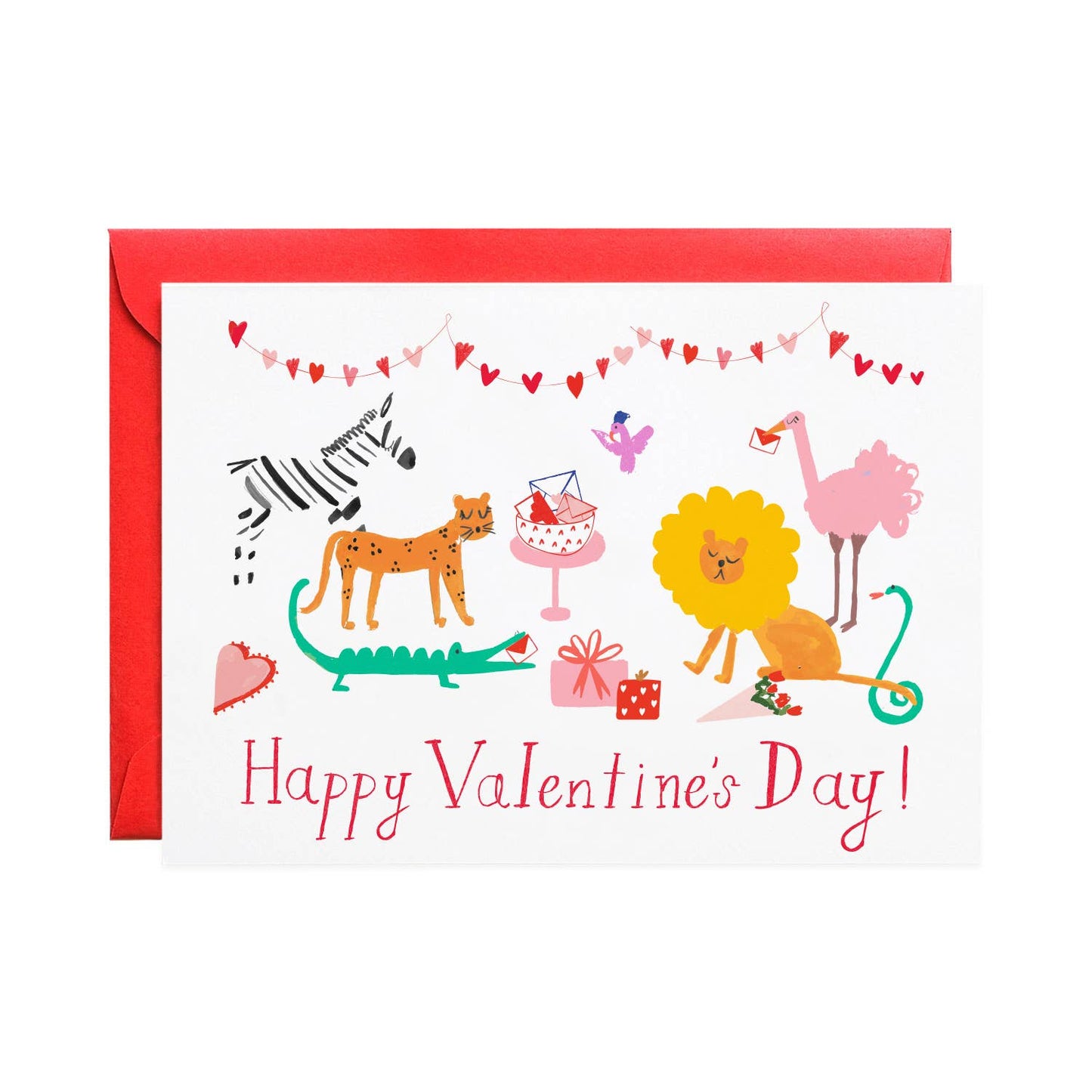 Mr. Boddington's Studio - Zookeeper's Love- Valentine Greeting Card