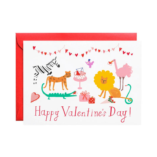 Mr. Boddington's Studio - Zookeeper's Love- Valentine Greeting Card