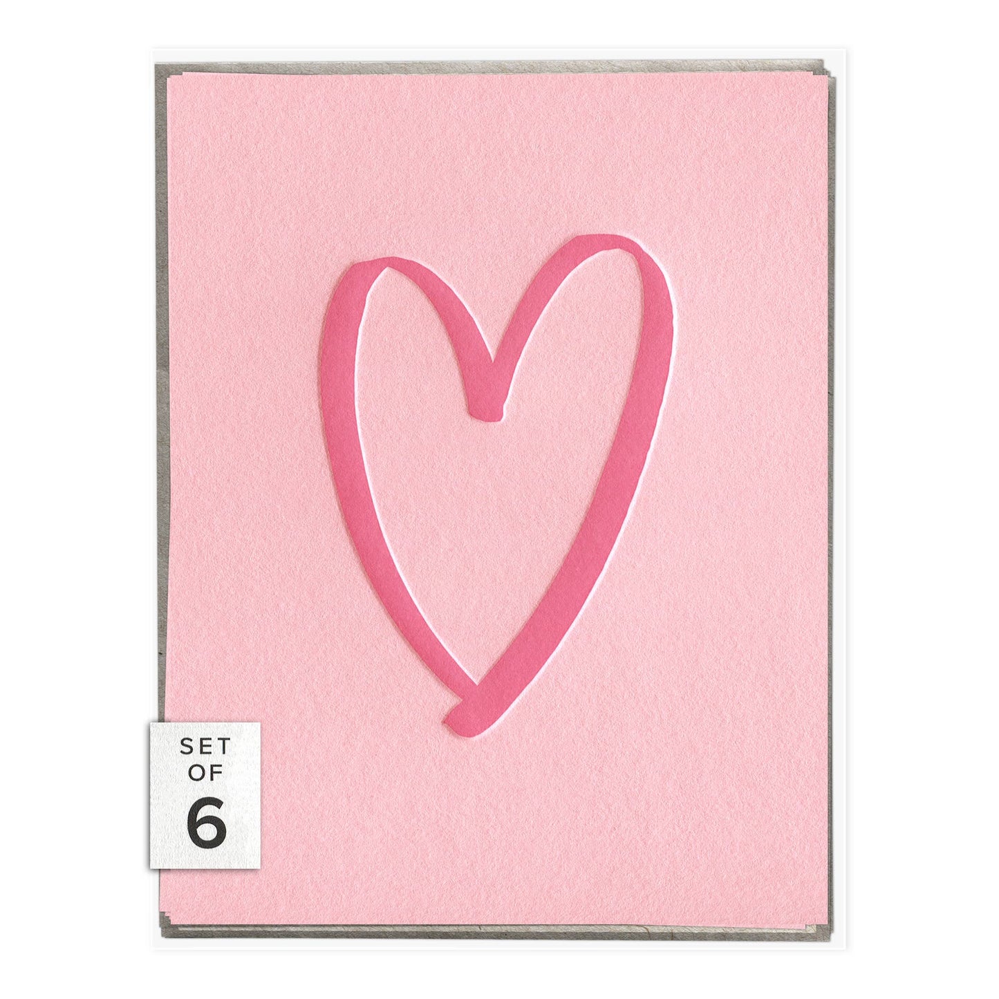 INK MEETS PAPER - Brushed Heart