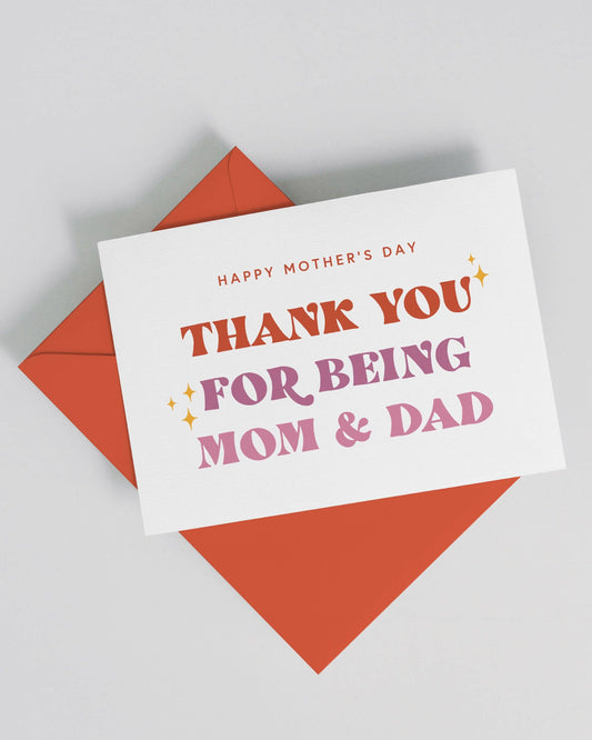 Haven Print Co. - Mom + Dad Card