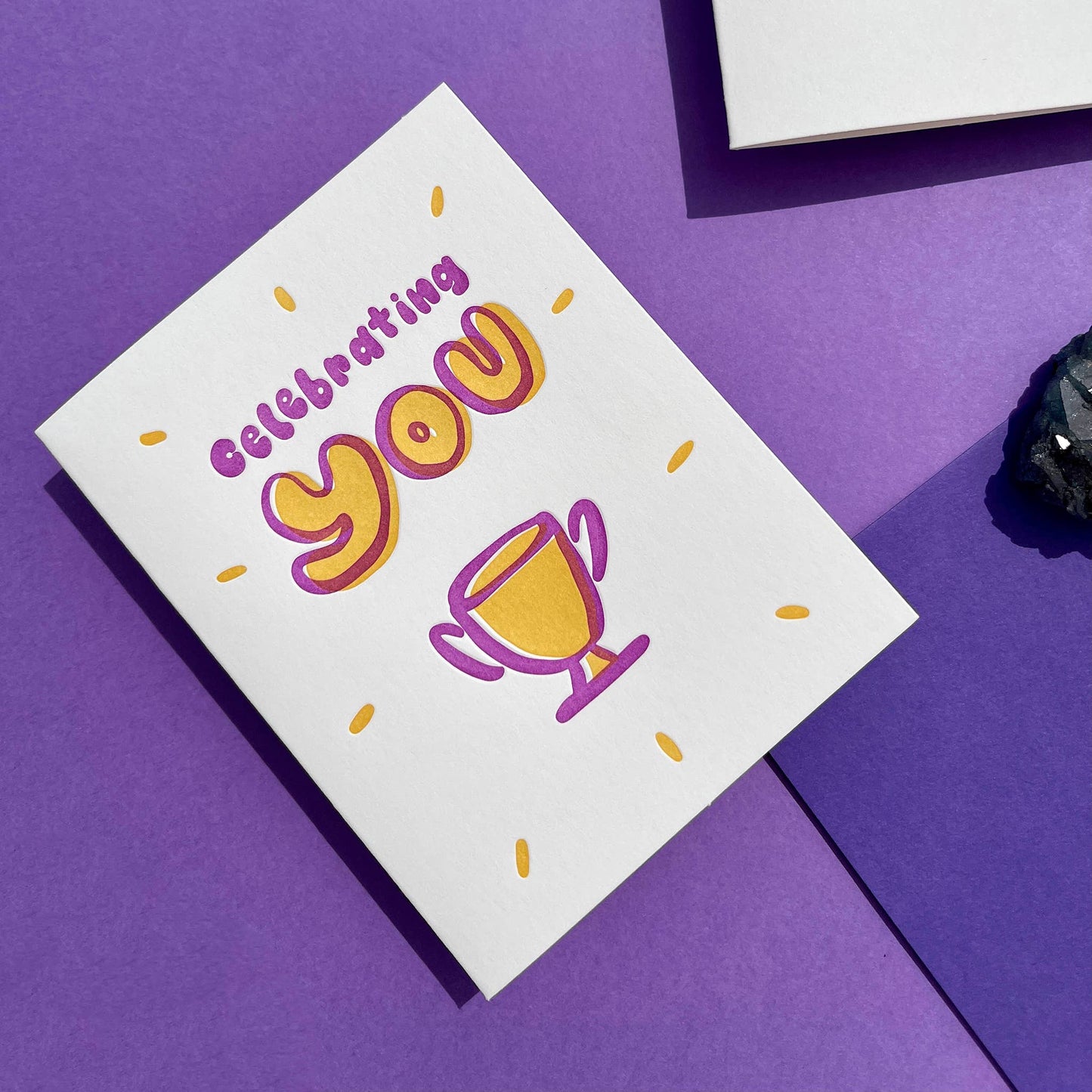 INK MEETS PAPER - Celebrating You - Congrats + Celebrations card