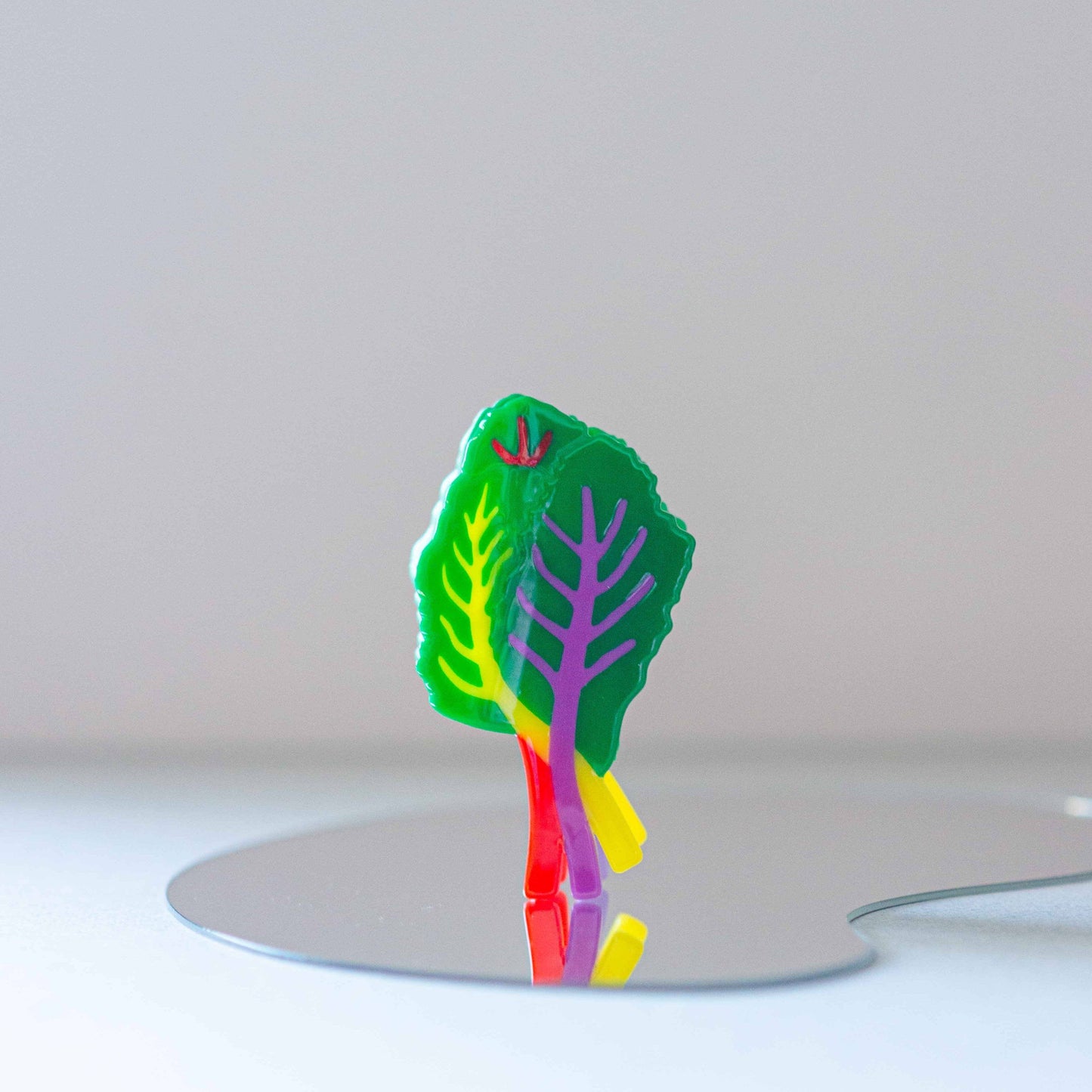Jenny Lemons - Rainbow Chard Hair Claw