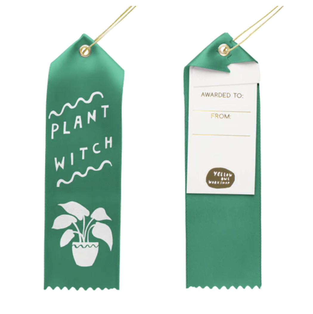 Yellow Owl - Plant Witch - Award Ribbon