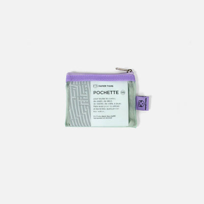 Papier Tigre - Mesh Pocket - X Small - Lilac Mint