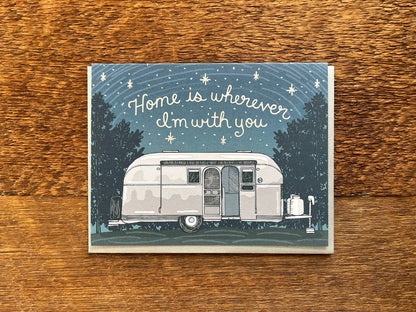 Noteworthy Paper - Home With You Card