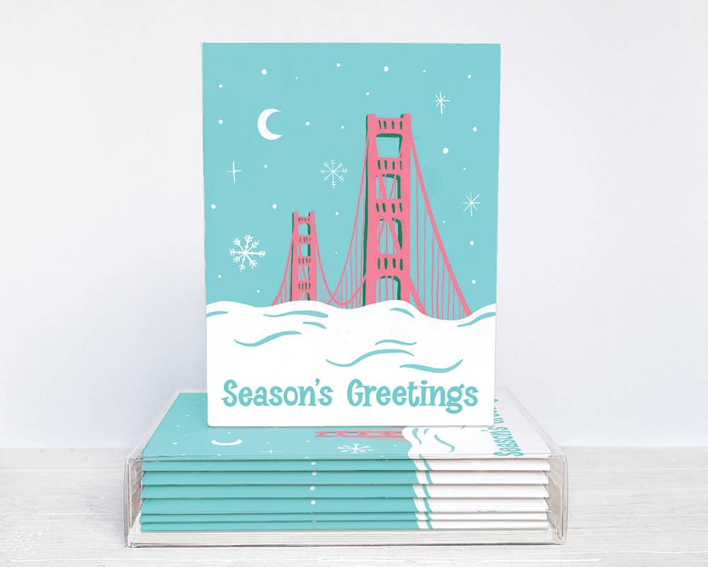 Brenna Daugherty - San Francisco Holiday Card