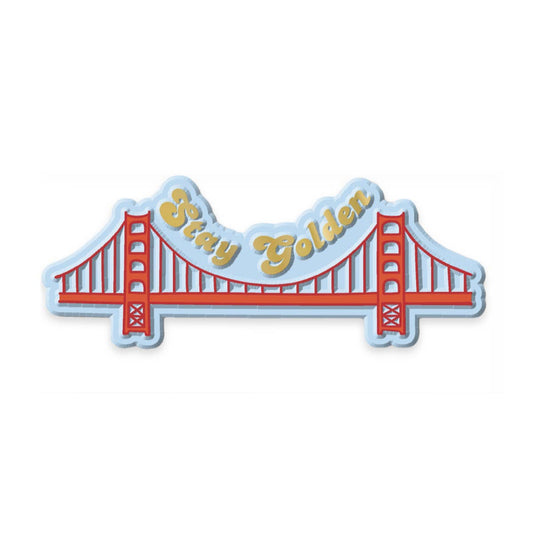 Seltzer Goods - SF Golden Retro Magnet