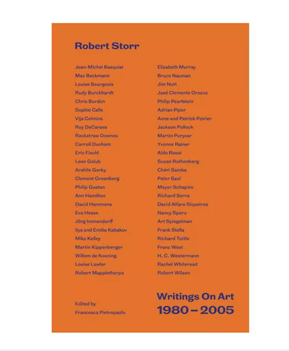 Writings on Art 1980–2005