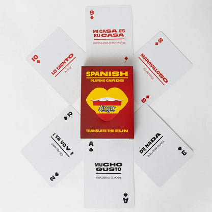 Lingo Playing Cards - Spanish Travel Playing Cards