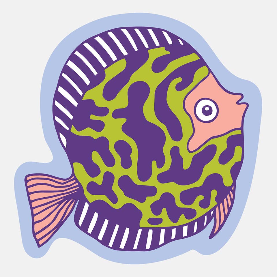 The Good Twin - Fish Sticker