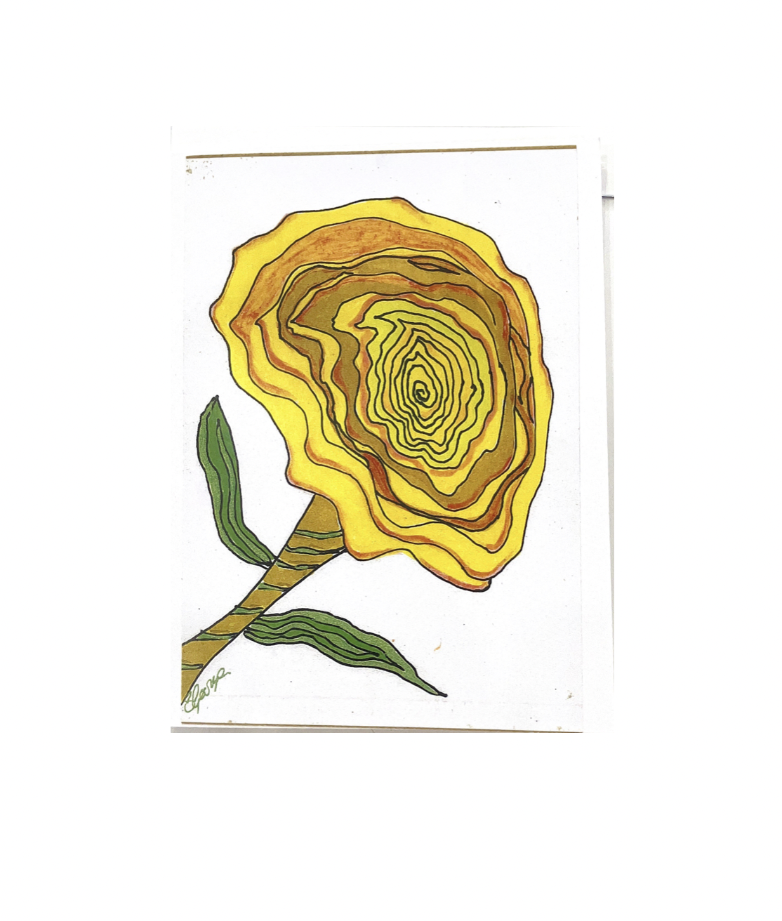 Susanne George - Yellow Rose