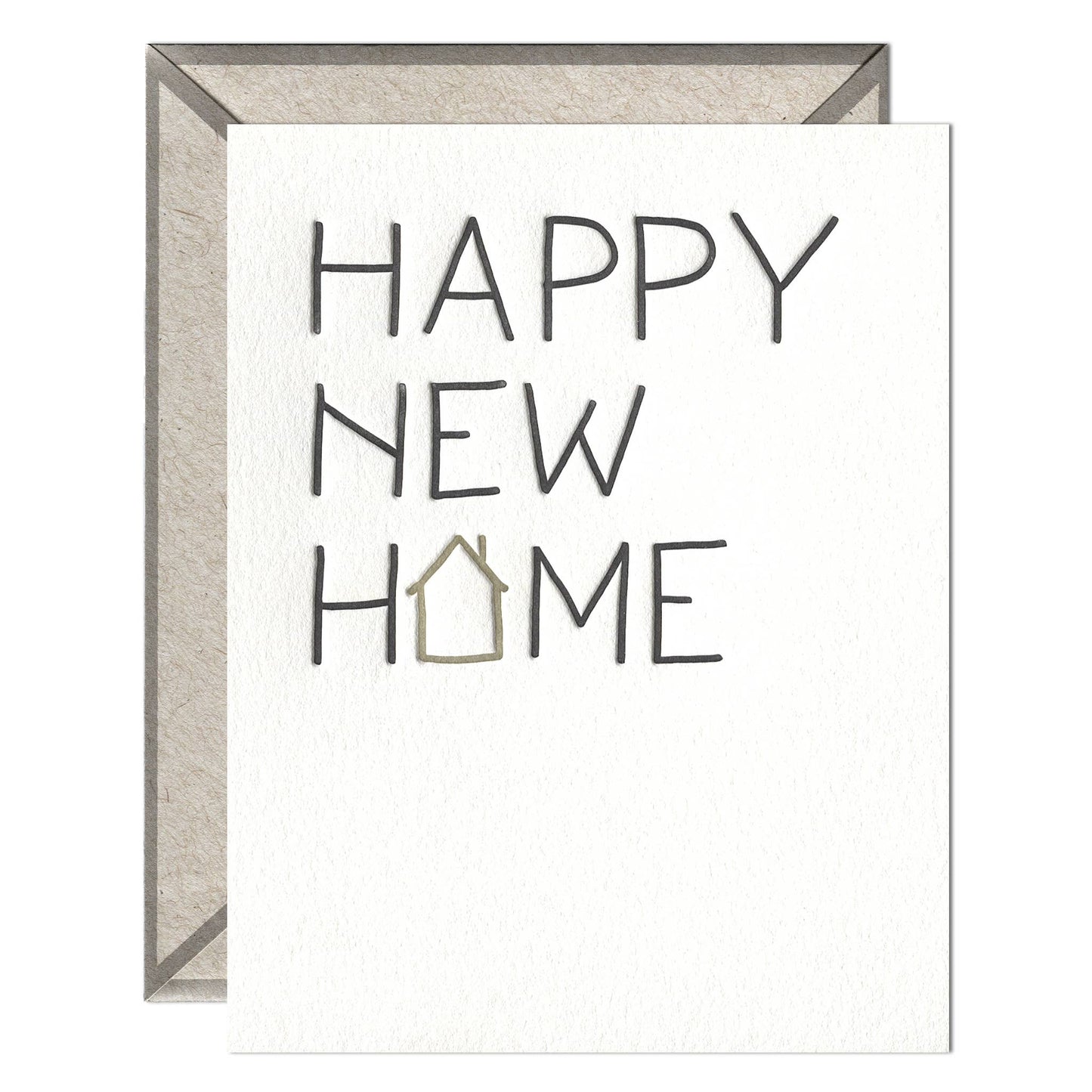 INK MEETS PAPER - Happy New Home - New Home card