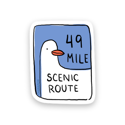 Maison Chanamon - 49 Mile Seagull San Francisco Sticker