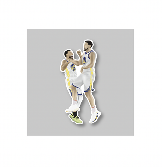 Splash brothers sticker - Warriors