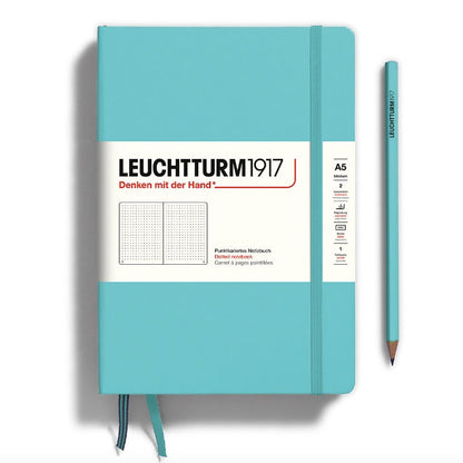 leuchtturm1917 - A5 Hardcover M - Aquamarine - Dotted