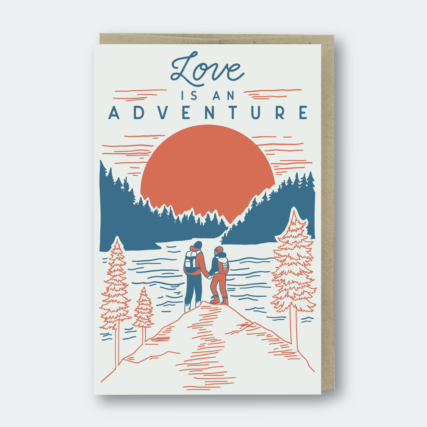 Pike Street Press - Love Is An Adventure Hikers