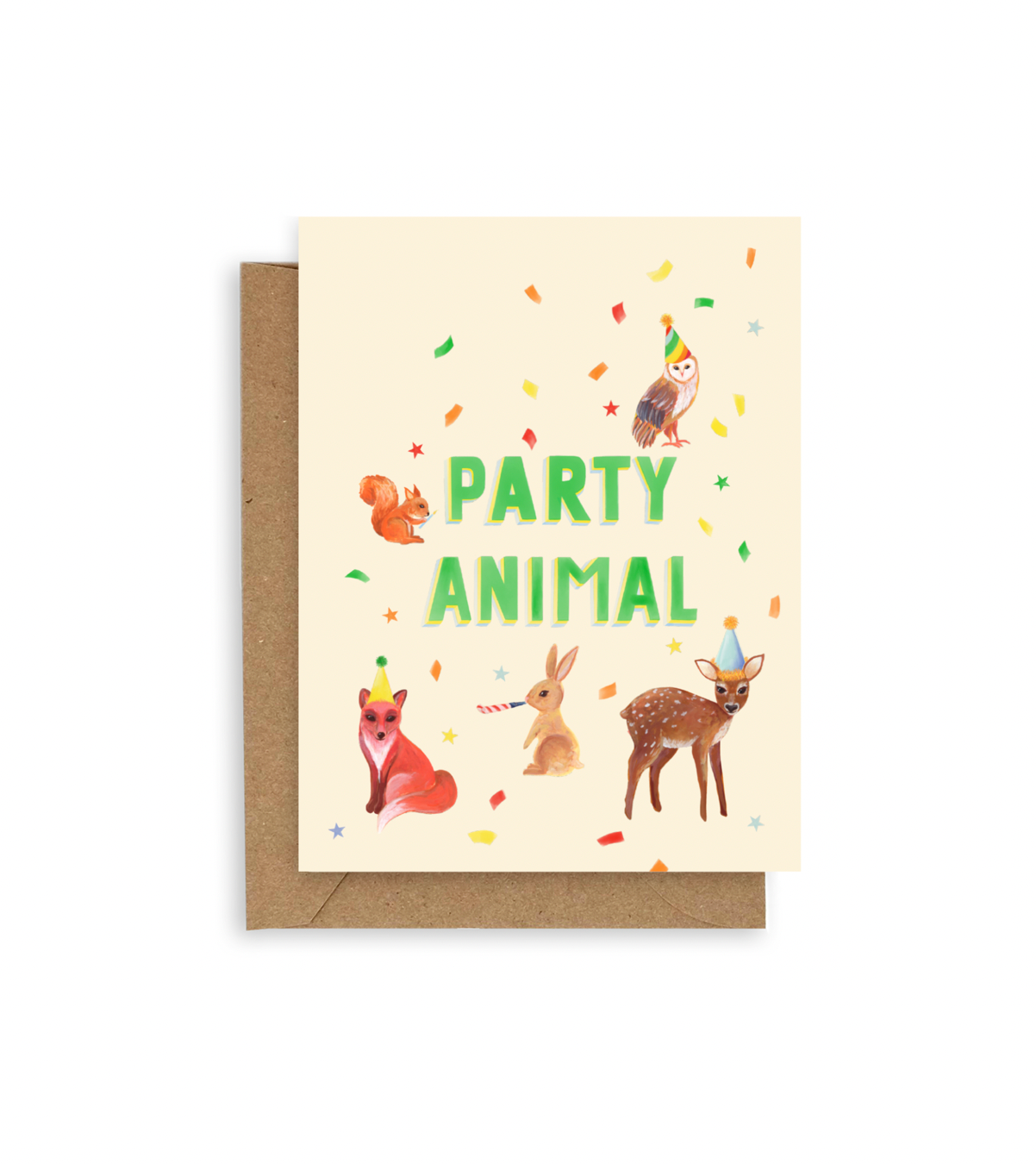 Adelfi - Party Animal Birthday Card