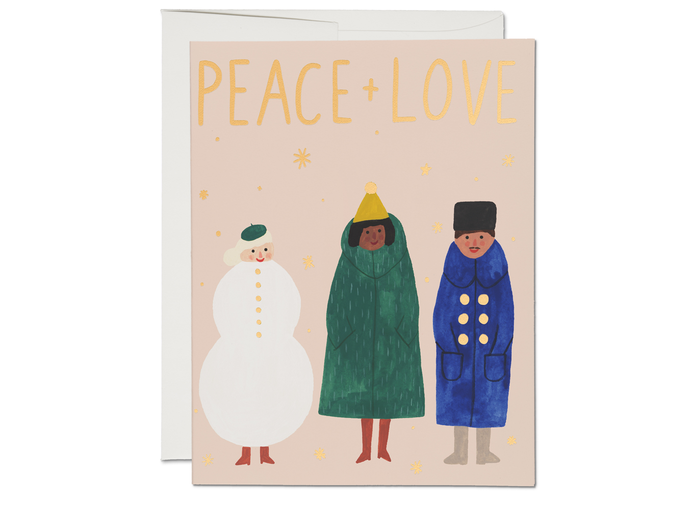 Red Cap Cards - Xmas Friends holiday greeting card