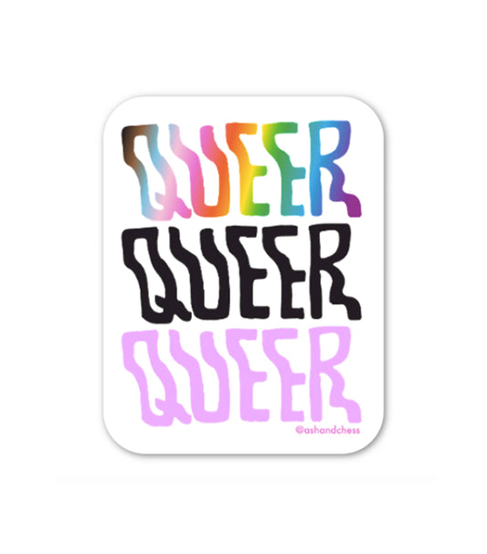 Ash + Chess - Sticker - Queer