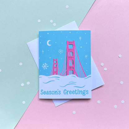 Brenna Daugherty - San Francisco Holiday Card