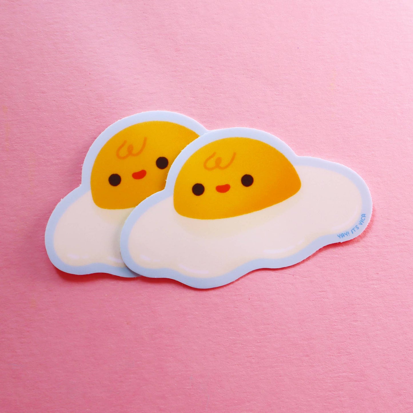 Yay! It's Vica - Little Egg Sticker