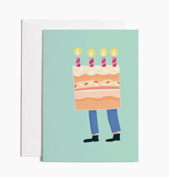 Poketo - Birthday Cake Card