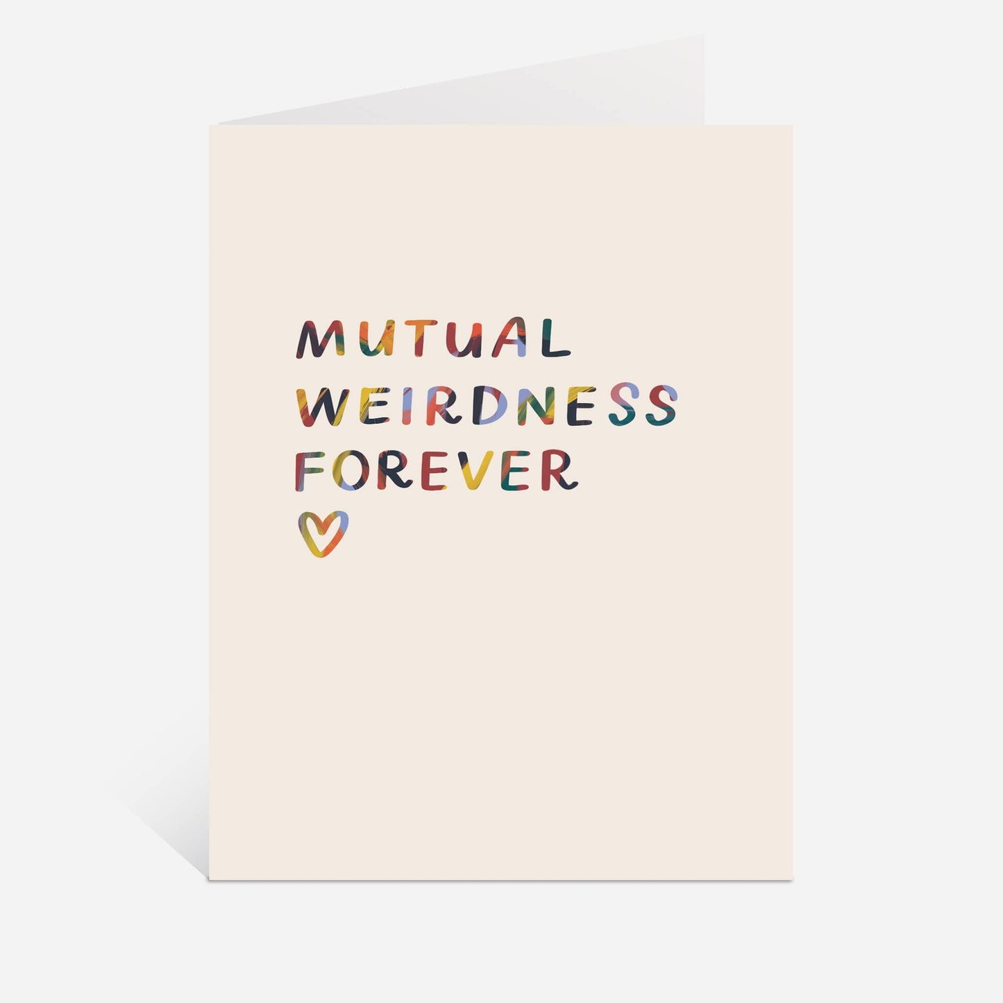 Just Follow Your Art - Mutual Weirdness Forever Card