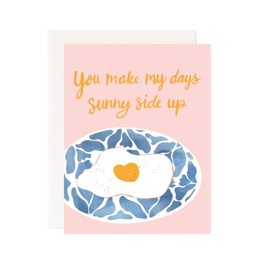 Pineapple Sundays - Sunny Side Up Greeting Card