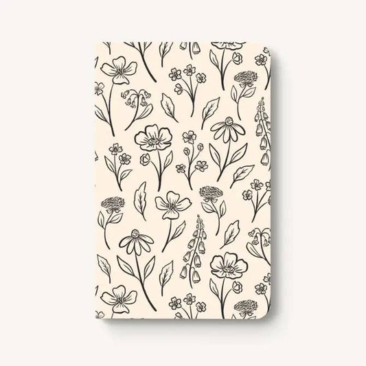 Elyse Breanne Design - Pressed Floral Dotted Notebook