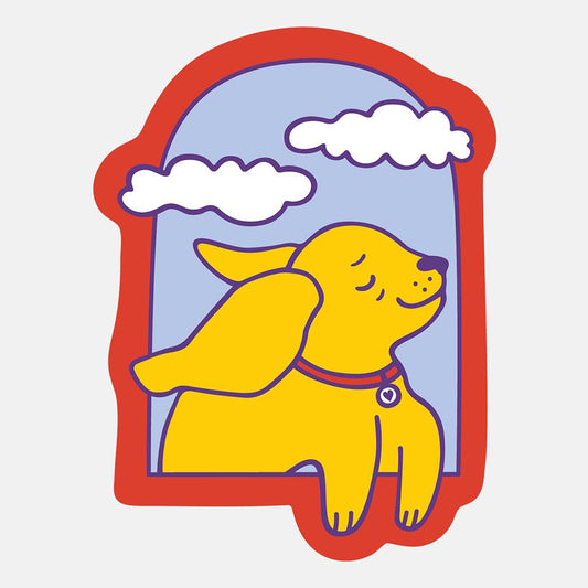 The Good Twin - Happy Dog Sticker