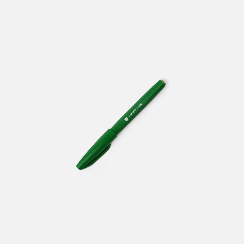 Papier Tigre - Sign Pen - Green - Green Ink