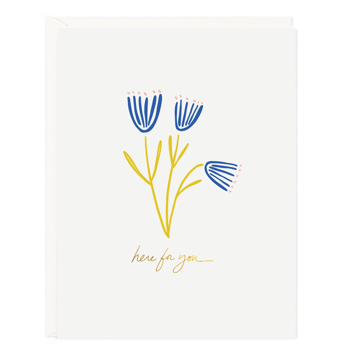 Ramona & Ruth - Here For You Flowers Card