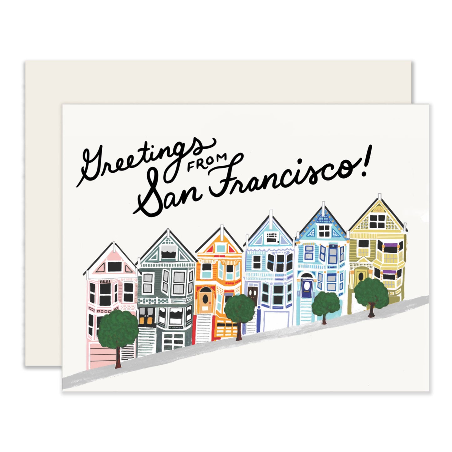 Slightly Stationery - From San Francisco | Greetings From San Francisco Card