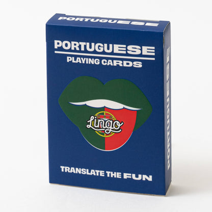 Lingo Playing Cards - Portuguese Lingo Playing Cards