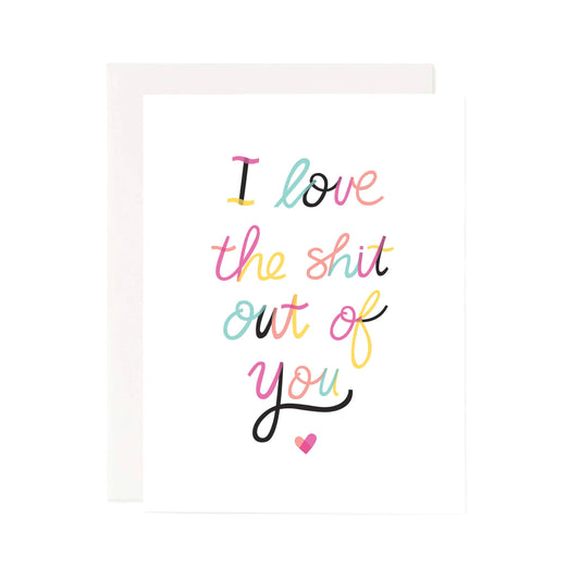 Pineapple Sundays - I Love Greeting Card