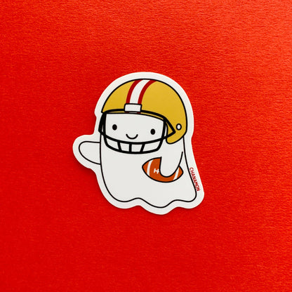 Maison Chanamon - 49ers Football Ghost Sticker