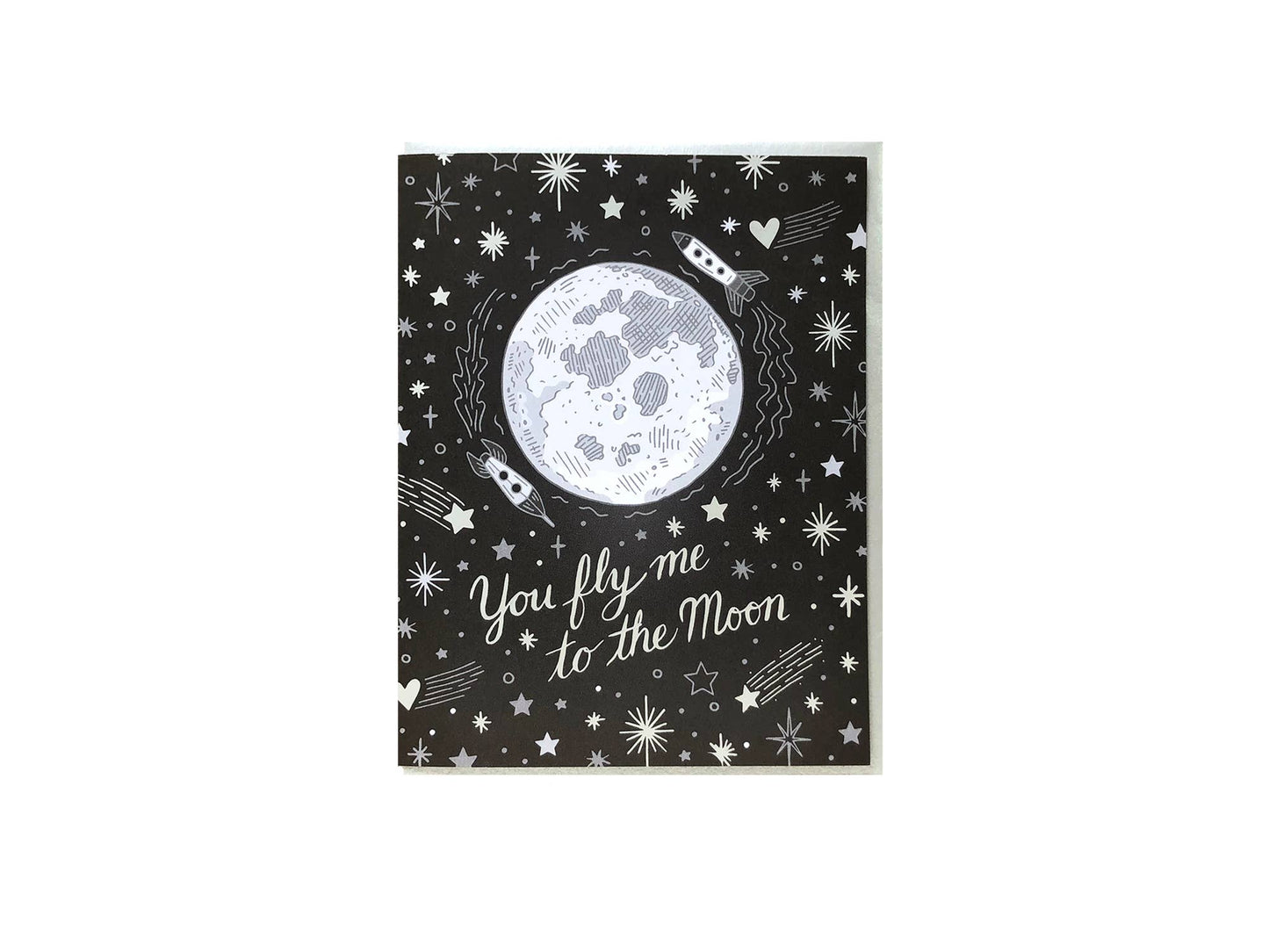 Noteworthy Paper - To The Moon Card