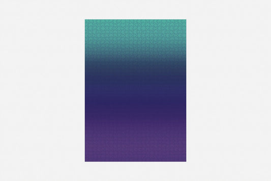 Areaware - Gradient Puzzle Large (purple/teal)